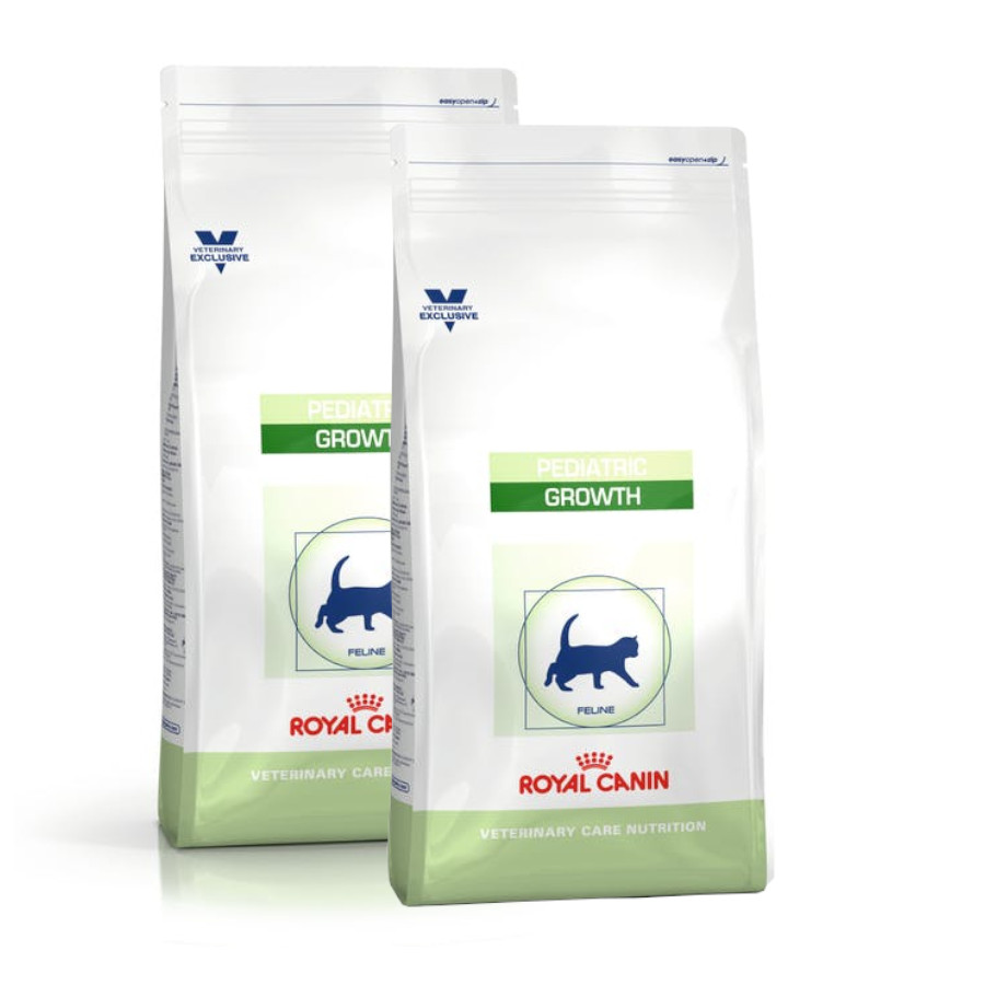 Royal Canin Feline Veterinary Pediatric Growth pienso - 2x4 kg Pack Ahorro, , large image number null